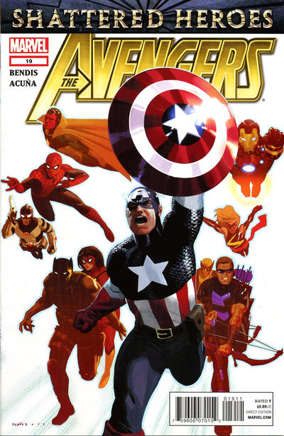 Cover for Avengers (Marvel, 2010 series) #19