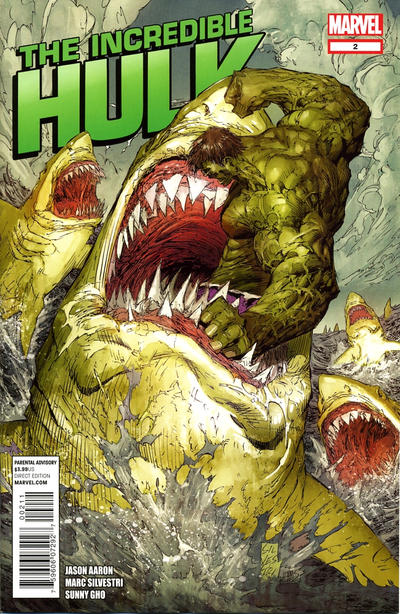 Cover for Incredible Hulk (Marvel, 2011 series) #2