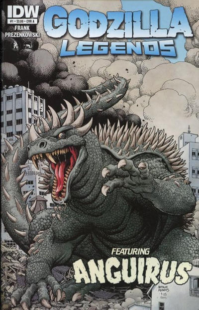 Cover for Godzilla Legends (IDW, 2011 series) #1 [Cover A]