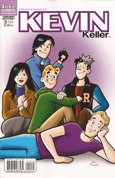 Cover for Veronica (Archie, 1989 series) #209 (3) [Breakfast Club homage]