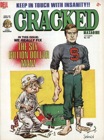 Cover for Cracked (Major Publications, 1958 series) #120
