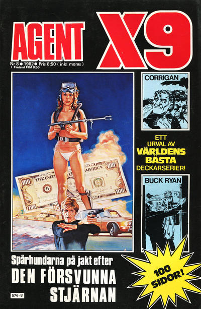 Cover for Agent X9 (Semic, 1971 series) #8/1982