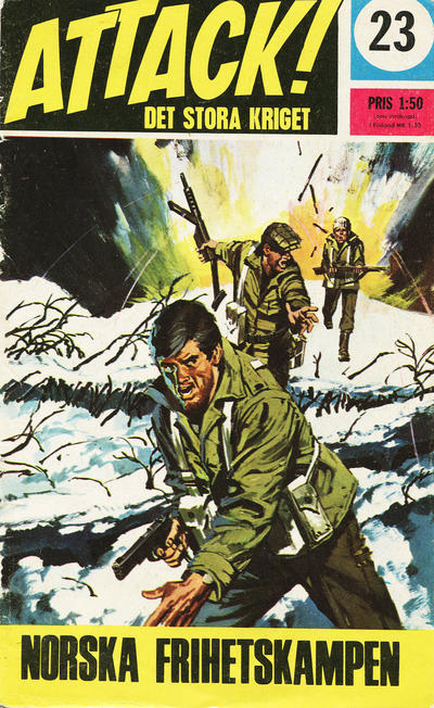 Cover for Attack (Semic, 1967 series) #23