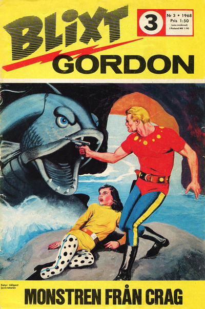 Cover for Blixt Gordon (Semic, 1967 series) #3/1968