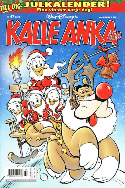 Cover for Kalle Anka & C:o (Egmont, 1997 series) #47/2011