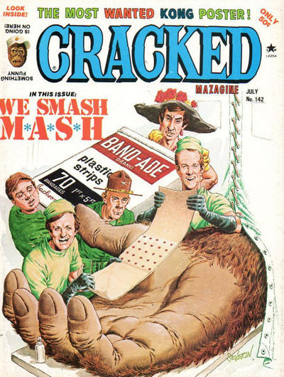 Cover for Cracked (Major Publications, 1958 series) #142