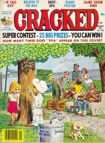 Cover for Cracked (Major Publications, 1958 series) #188