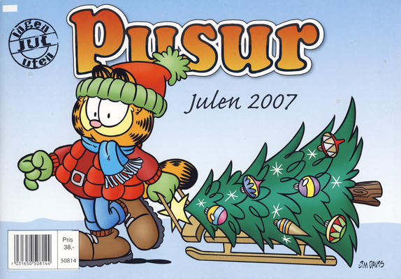 Cover for Pusur julehefte (Hjemmet / Egmont, 1998 series) #2007 [Bokhandelutgave]
