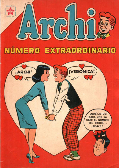 Cover for Archi Número Extraordinario (Editorial Novaro, 1958 series) #[6]