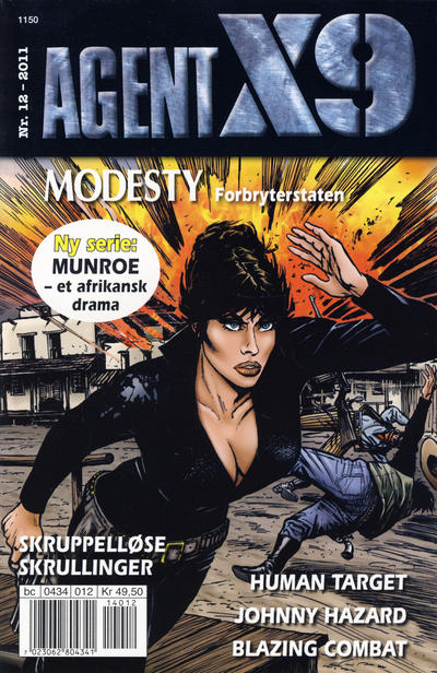 Cover for Agent X9 (Hjemmet / Egmont, 1998 series) #12/2011