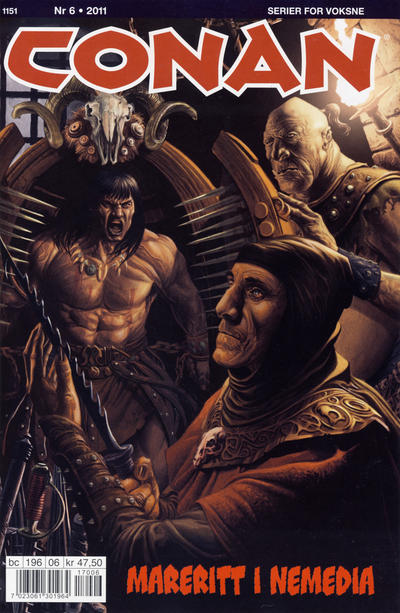 Cover for Conan (Bladkompaniet / Schibsted, 1990 series) #6/2011