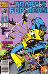 Cover for The Transformers (Marvel, 1984 series) #16 [Newsstand]
