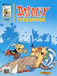 Cover Thumbnail for Asterix (Hjemmet / Egmont, 1969 series) #4 - Tvekampen [8. opplag]