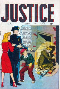 Cover Thumbnail for Justice Comics (Bell Features, 1948 ? series) #12