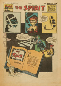 Cover Thumbnail for The Spirit (Register and Tribune Syndicate, 1940 series) #8/22/1948
