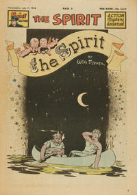 Cover for The Spirit (Register and Tribune Syndicate, 1940 series) #7/11/1948