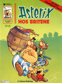 Cover Thumbnail for Asterix (Hjemmet / Egmont, 1969 series) #5 - Asterix hos britene [6. opplag]