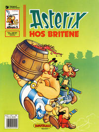 Cover Thumbnail for Asterix (Hjemmet / Egmont, 1969 series) #5 - Asterix hos britene [9. opplag]