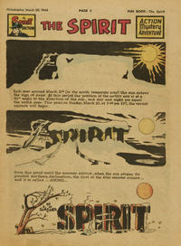 Cover for The Spirit (Register and Tribune Syndicate, 1940 series) #3/20/1949