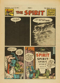 Cover Thumbnail for The Spirit (Register and Tribune Syndicate, 1940 series) #8/31/1947
