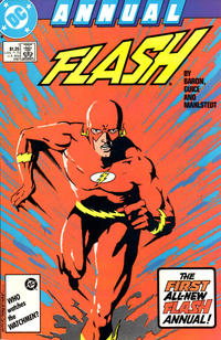 Cover Thumbnail for Flash Annual (DC, 1987 series) #1 [Direct]