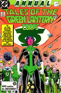 Cover Thumbnail for Green Lantern Annual (DC, 1987 series) #3 [Direct]