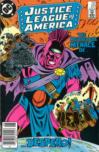 Cover for Justice League of America (DC, 1960 series) #251 [Newsstand]