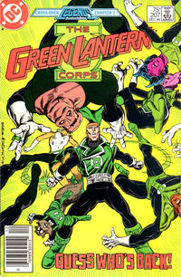 Cover Thumbnail for The Green Lantern Corps (DC, 1986 series) #207 [Newsstand]