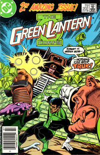 Cover for Green Lantern (DC, 1960 series) #202 [Newsstand]