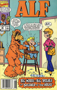 Cover Thumbnail for ALF (Marvel, 1988 series) #30 [Newsstand]