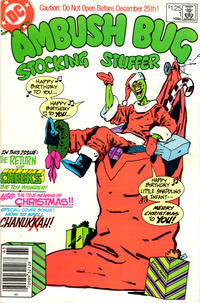 Cover for Ambush Bug Stocking Stuffer (DC, 1986 series) #1 [Newsstand]