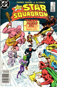 Cover for All-Star Squadron (DC, 1981 series) #64 [Newsstand]