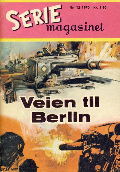 Cover for Seriemagasinet (Serieforlaget / Se-Bladene / Stabenfeldt, 1951 series) #12/1970