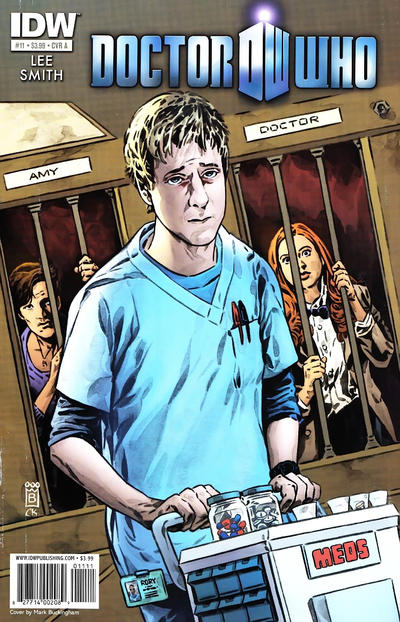 Cover for Doctor Who (IDW, 2011 series) #11 [Cover A]