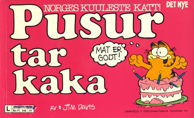 Cover for Pusur (Ernst G. Mortensen, 1982 series) #4 - Pusur tar kaka