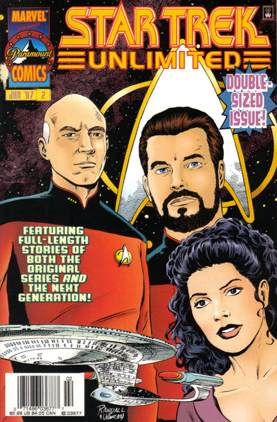 Cover for Star Trek Unlimited (Marvel, 1996 series) #2 [Newsstand]