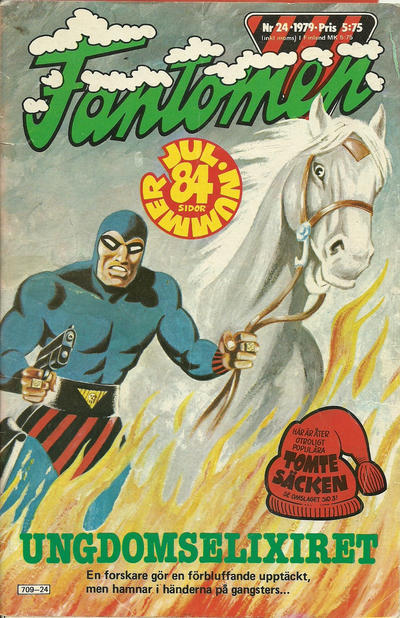 Cover for Fantomen (Semic, 1958 series) #24/1979