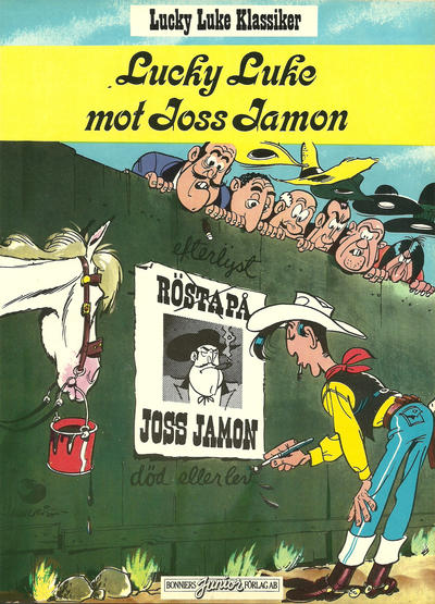 Cover for Lucky Lukes äventyr / Lucky Luke klassiker (Bonniers, 1971 series) #39 - Lucky Luke mot Joss Jamon