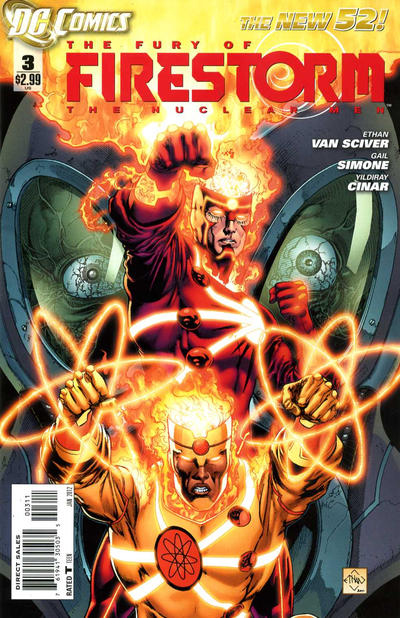 Cover for The Fury of Firestorm: The Nuclear Men (DC, 2011 series) #3