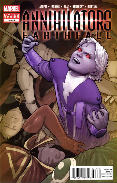 Cover for Annihilators: Earthfall (Marvel, 2011 series) #3