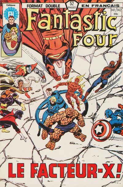 Cover for Fantastic Four (Editions Héritage, 1968 series) #141/142