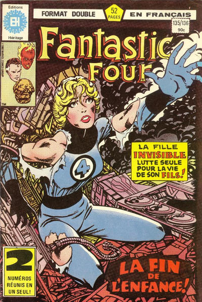 Cover for Fantastic Four (Editions Héritage, 1968 series) #135/136