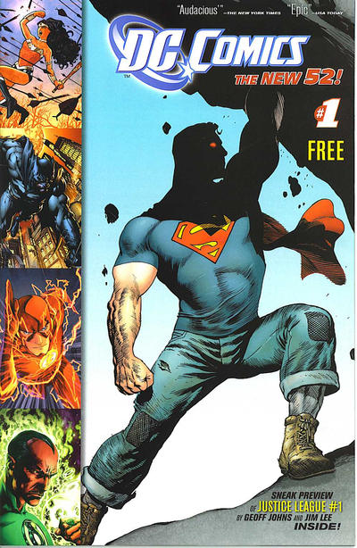 Cover for DC Comics: The New 52 (DC, 2011 series) #1