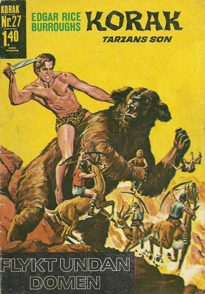 Cover for Korak (Williams Förlags AB, 1966 series) #27