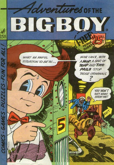 Cover for Adventures of the Big Boy (Webs Adventure Corporation, 1957 series) #258