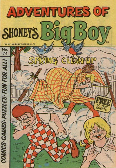 Cover for Adventures of Big Boy (Paragon Products, 1976 series) #74