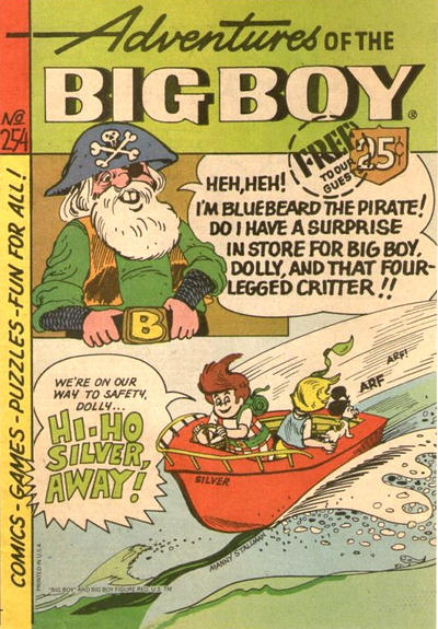 Cover for Adventures of the Big Boy (Webs Adventure Corporation, 1957 series) #254