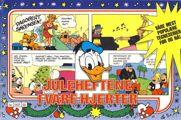 Cover for Juleheftene i våre hjerter (Hjemmet / Egmont, 1989 series) 