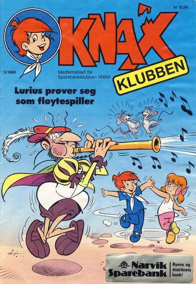 Cover for Knax [Knax klubben] (Spama, 1986 series) #3/1993