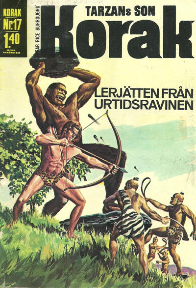 Cover for Korak (Williams Förlags AB, 1966 series) #17